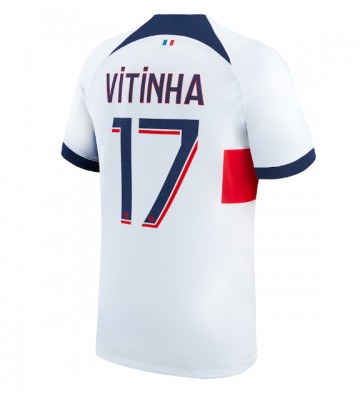 Paris Saint-Germain Vitinha Ferreira #17 Replica Away Stadium Shirt 2023-24 Short Sleeve